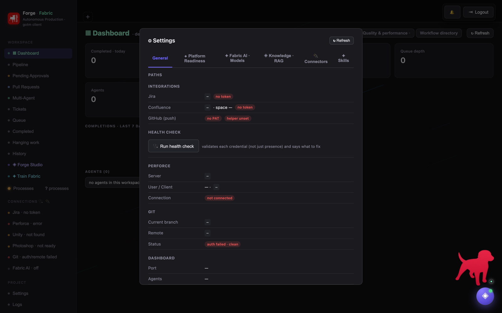 Settings & Logs