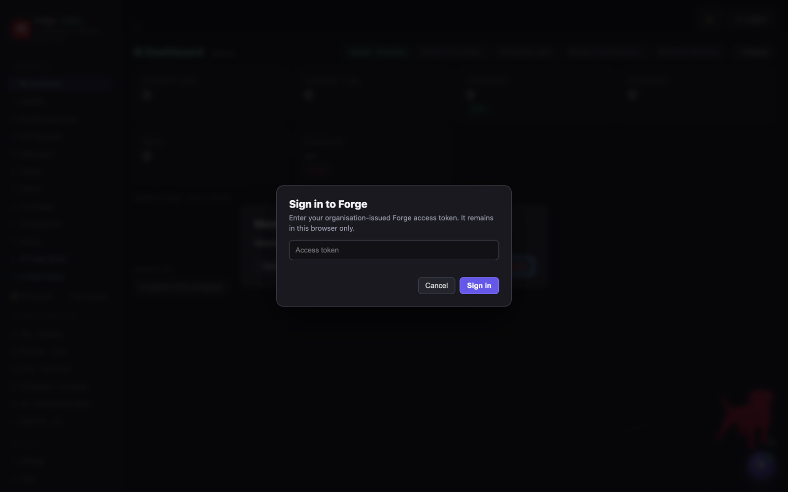 Destructive confirm dialog